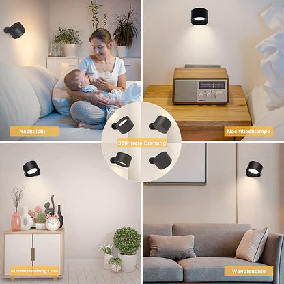 USB Rechargeable Wall Lamp LED